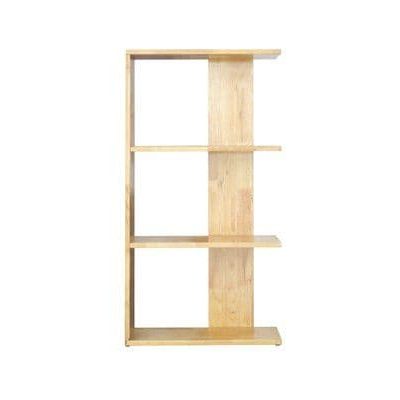 kệ sách gỗ 4 tầng đẹp cho phòng khách hoặc bất kì không gian nào