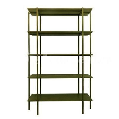 kệ sách khung sắt 5 tầng thiết kế theo xu hướng hiện đại đơn giản