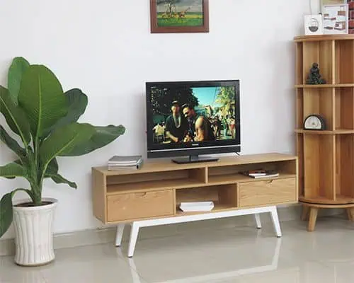 kệ tivi gỗ sồi đẹp hiện đại dài 1.6m