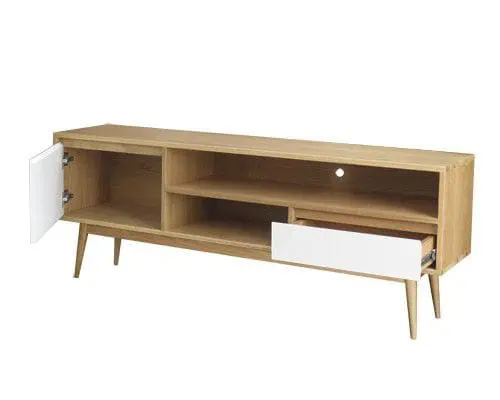 Kệ Tủ Tivi Gỗ Sồi + ACrylic (vtv-16)