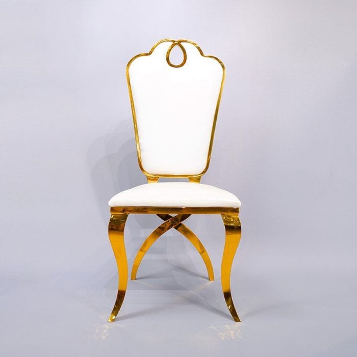 ghế ăn tân cổ điển mạ vàng