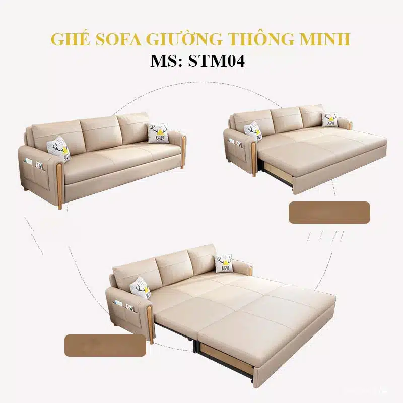 bộ ghế sofa giường gấp gọn thông minh giá rẻ