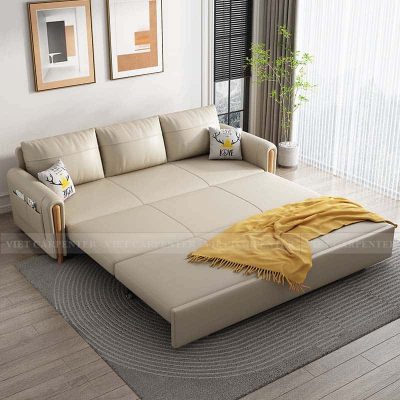 ghế sofa gấp thành giường thông minh cực kỳ phù hợp cho căn hộ chung cư
